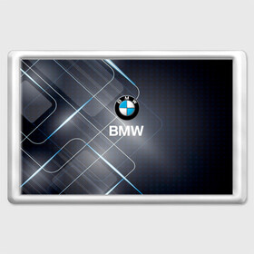 Магнит 45*70 с принтом [BMW] Logo в Санкт-Петербурге, Пластик | Размер: 78*52 мм; Размер печати: 70*45 | Тематика изображения на принте: bmw | bmw performance | m | motorsport | performance | бмв | моторспорт