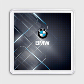 Магнит 55*55 с принтом [BMW] Logo в Санкт-Петербурге, Пластик | Размер: 65*65 мм; Размер печати: 55*55 мм | Тематика изображения на принте: bmw | bmw performance | m | motorsport | performance | бмв | моторспорт
