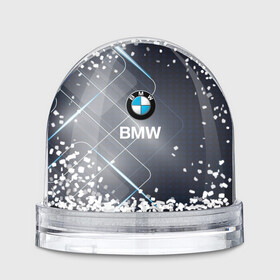 Игрушка Снежный шар с принтом [BMW] Logo в Санкт-Петербурге, Пластик | Изображение внутри шара печатается на глянцевой фотобумаге с двух сторон | bmw | bmw performance | m | motorsport | performance | бмв | моторспорт
