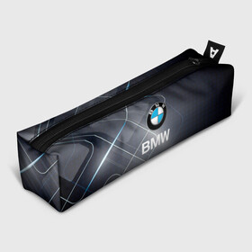 Пенал школьный 3D с принтом [BMW] Logo в Санкт-Петербурге, 100% полиэстер | плотная ткань, застежка на молнии | Тематика изображения на принте: bmw | bmw performance | m | motorsport | performance | бмв | моторспорт