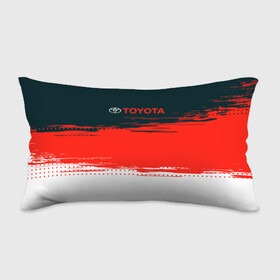 Подушка 3D антистресс с принтом [Toyota] Texture в Санкт-Петербурге, наволочка — 100% полиэстер, наполнитель — вспененный полистирол | состоит из подушки и наволочки на молнии | auto | sport | texture | toyota | авто | автомобиль | бренд | спорт | текстура | тойота