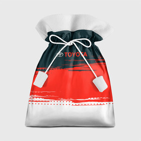 Подарочный 3D мешок с принтом [Toyota] Texture в Санкт-Петербурге, 100% полиэстер | Размер: 29*39 см | auto | sport | texture | toyota | авто | автомобиль | бренд | спорт | текстура | тойота