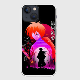 Чехол для iPhone 13 mini с принтом Rurouni Kenshin   Бродяга Кэнсин в Санкт-Петербурге,  |  | rk | ruroken | rurouni kenshin | samurai x | аниме | бродяга кэнсин | манга | самурай икс | химура