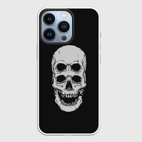 Чехол для iPhone 13 Pro с принтом Terrible Skull в Санкт-Петербурге,  |  | bone | bones | halloween | horrible | monster | mutant | old | scary | siamese | sinister | skeleton | skull | terrible | twin | близнец | зловещий | кости | кость | монстр | мутант | сиамский | скелет | старый | страшный | ужасный | хэллоуин | череп