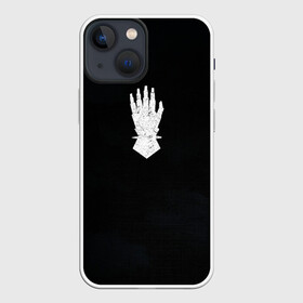 Чехол для iPhone 13 mini с принтом Железные руки (цвета легиона) в Санкт-Петербурге,  |  | astartes | ferrus manus | iron hands | space marine | waha | warhammer | астартес | вархаммер | ваха | железные руки | феррус манус