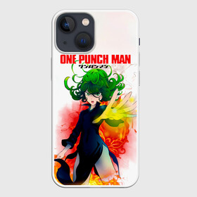 Чехол для iPhone 13 mini с принтом Тацумаки One Punch Man в Санкт-Петербурге,  |  | one punch man | one punchman | onepunchman | senritsu no tatsumaki | tatsumaki | аниме | ван панч мен | ванпанчмен | манга | тацумаки | торнадо | торнадо ужаса | ужасная торнадо | человек одинудар | человек одного удара