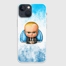 Чехол для iPhone 13 mini с принтом Босс Молокосос (+спина) в Санкт-Петербурге,  |  | boss baby | cartoon | the boss baby | босс молокосос | малой | мелкий | молокосос | мултик | мульт | мультфильм | пёсико