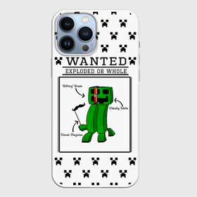 Чехол для iPhone 13 Pro Max с принтом Внутреннее строение Крипера | Minecraft в Санкт-Петербурге,  |  | craft | creep | creeper | keeper | mine | minecraft | бесшумный мобкамикадзе | блоки | добывать | зелёное четырёхногое существо | зелёный | компьютерная игра | крафт | крипер | кубики | майн | майнкрафт | манкрафт