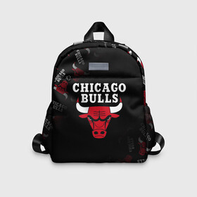 Детский рюкзак 3D с принтом ЧИКАГО БУЛЛС БЫКИ   CHICAGO BULLS в Санкт-Петербурге, 100% полиэстер | лямки с регулируемой длиной, сверху петелька, чтобы рюкзак можно было повесить на вешалку. Основное отделение закрывается на молнию, как и внешний карман. Внутри дополнительный карман. По бокам два дополнительных кармашка | 23 | bulls | chicago bulls | jordan | logo | michael jordan | nba | paris saint germain | psg | red | sport | быки | джордан | лого | майкл джордан | псж | спорт | чикаго буллс