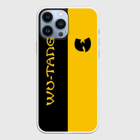 Чехол для iPhone 13 Pro Max с принтом WU TANG CLAN ЧЁРНО ЖЁЛТЫЙ в Санкт-Петербурге,  |  | wu tang | wu tang clan | wu tang logo | wutang clan | ву танг | ву танг клан | ву танг лого