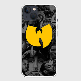 Чехол для iPhone 13 с принтом WU TANG CLAN ЛЕГЕНДЫ РЕПА в Санкт-Петербурге,  |  | wu tang | wu tang clan | wu tang logo | wutang clan | ву танг | ву танг клан | ву танг лого