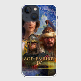 Чехол для iPhone 13 mini с принтом Age of Empires 4 Обложка в Санкт-Петербурге,  |  | Тематика изображения на принте: age of empires 4 | games | history | rts | strategy | игры | история | ртс | стратегия