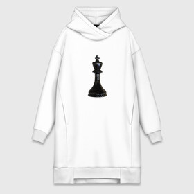 Платье-худи хлопок с принтом Шахматная фигура Чёрный король в Санкт-Петербурге,  |  | игра | игровая | игры | короли | король | логика | логичные | настольная | настольные | спорт | спортивная | фигура | фигурка | фигурки | фигуры | чёрные | чёрный | шахматный | шахматы