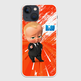 Чехол для iPhone 13 mini с принтом Босс Молокосос   Boss Baby в Санкт-Петербурге,  |  | baby | babycorp | boss | босс | бэбикорп | молокосос | темплтон