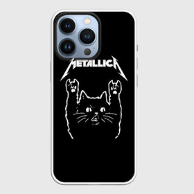 Чехол для iPhone 13 Pro с принтом Meowtallica. в Санкт-Петербурге,  |  | metallica | кот | котэ | металлика | музыка | рок