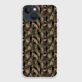 Чехол для iPhone 13 с принтом Бизнесмен (камуфляж) в Санкт-Петербурге,  |  | business | businessman | camouflage | costume | firm | man | military camouf | money | time | бизнес | бизнесмен | босс | военный камуфляж | время | галстук | дело | деньги | костюм | маскировка | масхалат | мужчина | начальник