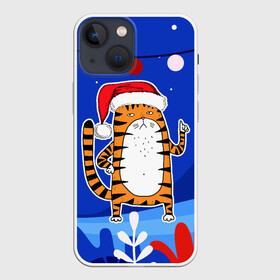 Чехол для iPhone 13 mini с принтом Тигр   символ 2022 года в Санкт-Петербурге,  |  | Тематика изображения на принте: 2022 | год тигра | новый год | новый год 2022 | символ года | тигр | тигренок | тигрица | тигры
