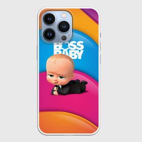 Чехол для iPhone 13 Pro с принтом Boss baby rainbow в Санкт-Петербурге,  |  | baby | boss | boss baby | босс | босс молокосос | маленький босс | малыш | мальчик | молокосос | ребенок