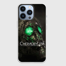Чехол для iPhone 13 Pro с принтом Chernobylite арт в Санкт-Петербурге,  |  | art | chernobylite | game | gas | horror | mask | арт | игра | противогаз | химинюк | хоррор | чернобыль | шутер