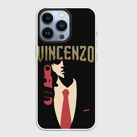 Чехол для iPhone 13 Pro с принтом Винченцо в Санкт-Петербурге,  |  | Тематика изображения на принте: vincenzo | винценцо | галстук | кассано | пистолет | со джунки