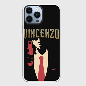 Чехол для iPhone 13 Pro Max с принтом Винченцо в Санкт-Петербурге,  |  | Тематика изображения на принте: vincenzo | винценцо | галстук | кассано | пистолет | со джунки
