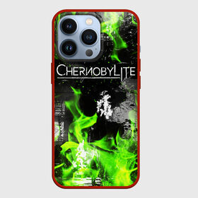 Чехол для iPhone 13 Pro с принтом Chernobylite (зелёное пламя) в Санкт-Петербурге,  |  | chernobylite | зона отчуждения | игры | сталкер | чаэс | чернобылит | чернобыль