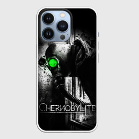 Чехол для iPhone 13 Pro с принтом Chernobylite (Black stalker) в Санкт-Петербурге,  |  | Тематика изображения на принте: chernobylite | зона отчуждения | игры | сталкер | чаэс | чернобылит | чернобыль
