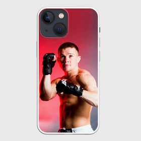 Чехол для iPhone 13 mini с принтом Пётр Ян в Санкт-Петербурге,  |  | mma | no mercy | petr yan | беспощадный | мма | пётр ян