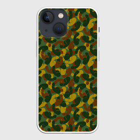 Чехол для iPhone 13 mini с принтом Бесстыдник (камуфляж) в Санкт-Петербурге,  |  | Тематика изображения на принте: camouflage | love | military | playboy | для влюбленных | камуфляж | любовь | милитари | писюн | плейбой | половой орган | прикол | ст