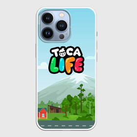 Чехол для iPhone 13 Pro с принтом TOCA BOCA WORLD LOGO в Санкт-Петербурге,  |  | digital toys | gamer | games | helicopter taxi | pets | toca boca | toca hair salon | toca kitchen | toca life | toca life city | toca life worl | toca tea party | video games | игры