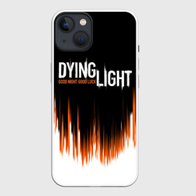 Чехол для iPhone 13 с принтом DYING LIGHT GOOD NIGHT AND GOOD LUCK в Санкт-Петербурге,  |  | dying light | dying light 2 | monsters | zombie | даинг лайт | зомби | монстры | харан