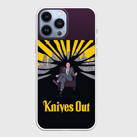 Чехол для iPhone 13 Pro Max с принтом Достать ножи Knives out в Санкт-Петербурге,  |  | даниэл крейг | джеймс бонд | достать ножи | крейг | ножи | фильм про ножи