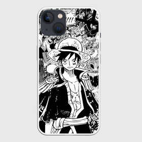 Чехол для iPhone 13 с принтом Ван Пис, One Piece, манга в Санкт-Петербурге,  |  | lucy | luffy monkey | mugiwara | one piece | straw hat | аниме | большой куш | ван пис | ванпис | луффи | манга | одним куском | раскадровка | страницы