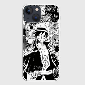 Чехол для iPhone 13 mini с принтом Ван Пис, One Piece, манга в Санкт-Петербурге,  |  | lucy | luffy monkey | mugiwara | one piece | straw hat | аниме | большой куш | ван пис | ванпис | луффи | манга | одним куском | раскадровка | страницы