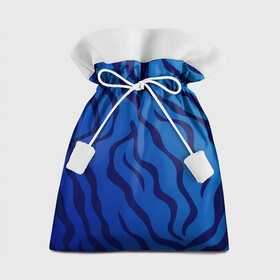 Подарочный 3D мешок с принтом ВОДЯНОЙ ТИГР СИМВОЛ 2022 в Санкт-Петербурге, 100% полиэстер | Размер: 29*39 см | 2022 символ | в топе | в тренде | год тигра | новый год | тигр | тигровый принт