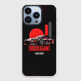Чехол для iPhone 13 Pro с принтом HOOLIGAN (HOONIGAN) в Санкт-Петербурге,  |  | 240 | car | cars | drift | hooligan | hoonigan | japan | jdm | nissan | sx | авто | автомобиль | дрифт | ниссан | тачка | хулиган | хуниган | япония
