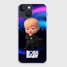 Чехол для iPhone 13 mini с принтом Деловой Босс молокосос в костюме в Санкт-Петербурге,  |  | baby | boss | boss baby | босс | босс молокосос | маленький босс | малыш | мальчик | молокосос | ребенок