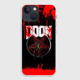 Чехол для iPhone 13 mini с принтом DOOMGIRL (+спина) в Санкт-Петербурге,  |  | demons | devil | doom | doom eternal | doom girl | doom slayer | doomgirl | doomguy | hell | slayer | ад | вега | демон | демоны | дум | думгай | икона греха | какодемон | манкубус | солдат рока | элементаль боли