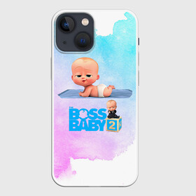 Чехол для iPhone 13 mini с принтом Маленький босс молокосос в Санкт-Петербурге,  |  | baby | boss | boss baby | босс | босс молокосос | маленький босс | малыш | мальчик | молокосос | ребенок
