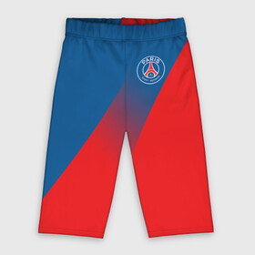 Велосипедки 3D с принтом PSG GRADIENT SPORT UNIFORM в Санкт-Петербурге,  |  | paris saint germain | psg | saint | sport | париж | псг | псж | спорт | футбол