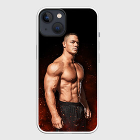 Чехол для iPhone 13 с принтом John Felix Jr в Санкт-Петербурге,  |  | bodybuilding | boxer | cena | hip hop | john cena | rep | rise above hate | superstar | wrestling | wwe | актер | бодибилдер | вве | ввф | джон сина | нво | поднимись над ненавистью | рестлер | рэп | сина | тяжеловес | хип хоп