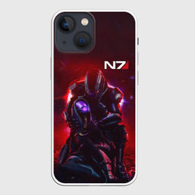 Чехол для iPhone 13 mini с принтом MASS EFFECT N7 SHEPARD в Санкт-Петербурге,  |  | bioware | n7 | shepard | броня | жнецы | костюм | масс эффект | н7 | стальная броня | шепард | эффект массы