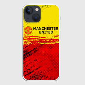 Чехол для iPhone 13 mini с принтом Manchester United: Дьяволы. в Санкт-Петербурге,  |  | fc | fcmu | football | football club | manchester united | red devils | sport | красные дьяволы | манчестер юнайтед | спорт | фк | фкмю | футбол | футбольный клуб