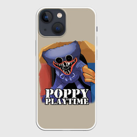 Чехол для iPhone 13 mini с принтом Poppy Playtime | ХАГГИ ВАГГИ в Санкт-Петербурге,  |  | Тематика изображения на принте: poppy playtime | игра | кукла | монстр | плэйтайм | попи плей тайм | попи плэй тайм | попиплейтам | попиплэйтайм | поппи плейтайм | поппиплэйтайм | хагги вагги | хаги ваги | хоррор