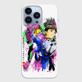 Чехол для iPhone 13 Pro с принтом Евангелион: EVA 01 в Санкт-Петербурге,  |  | anime | eva 01 | neon genesis evangelion | nerv | ева 01 | евангелион | мангa | меха | робот | синдзи икарианиме