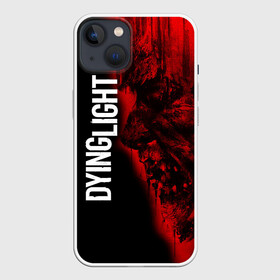 Чехол для iPhone 13 с принтом DYING LIGHT RED ZOMBIE FACE в Санкт-Петербурге,  |  | apocalypsis | dying light | dying light 2 | dying light the following | haran | horror | kyle craig | monsters | survivor | zombie | апокалипсис | выживалка | даинг лайт | зомби | кайл крейн | монстры | харан