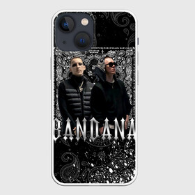 Чехол для iPhone 13 mini с принтом BANDANA 1 в Санкт-Петербурге,  |  | bandana | bbt | big baby tape | kizaru | rap | trap | бандана | ббт | биг бейби тейп | кизару | реп | треп