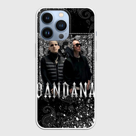 Чехол для iPhone 13 Pro с принтом BANDANA 1 в Санкт-Петербурге,  |  | bandana | bbt | big baby tape | kizaru | rap | trap | бандана | ббт | биг бейби тейп | кизару | реп | треп