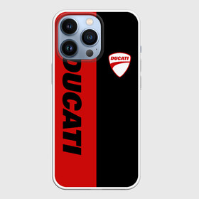 Чехол для iPhone 13 Pro с принтом DUCATI BLACK RED BACKGROUND в Санкт-Петербурге,  |  | ducati | italy | moto | motocycle | racing | sport | дукати | италия | мото | мотоспорт | мотоцикл | рейсинг | спорт