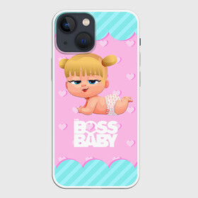 Чехол для iPhone 13 mini с принтом Baby boss girl в Санкт-Петербурге,  |  | baby | boss | boss baby | босс | босс молокосос | маленький босс | малыш | мальчик | молокосос | ребенок